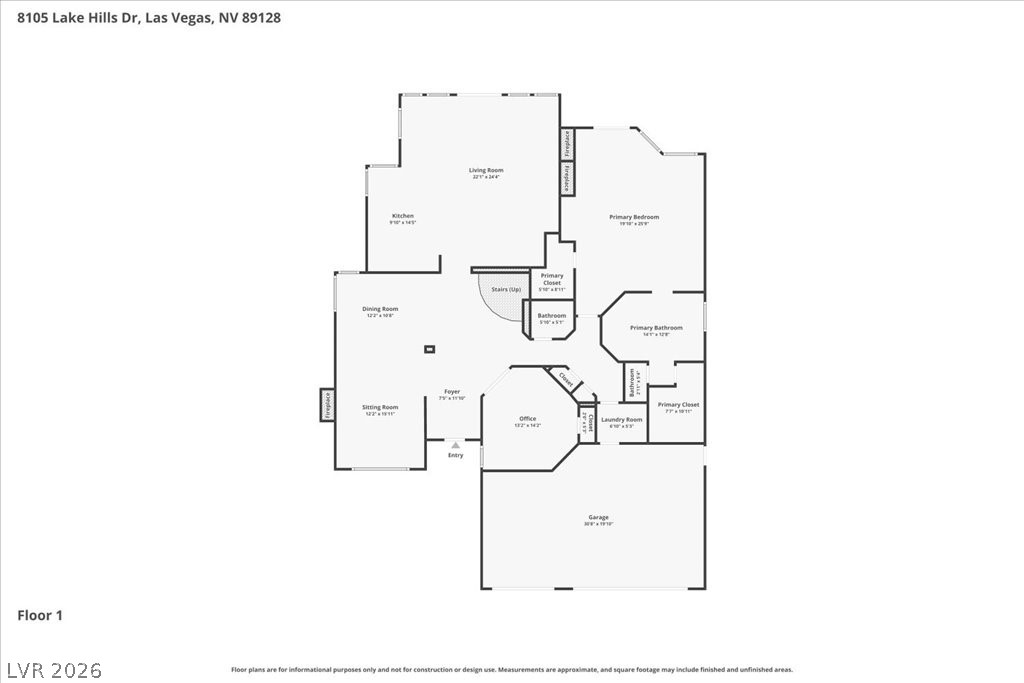 8105 Lake Hills Drive Las Vegas NV 89128