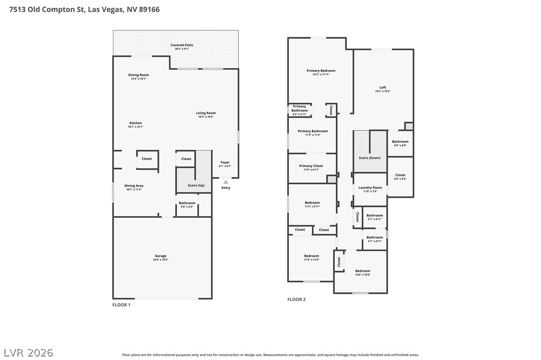 7512 Old Compton Street Las Vegas NV 89166
