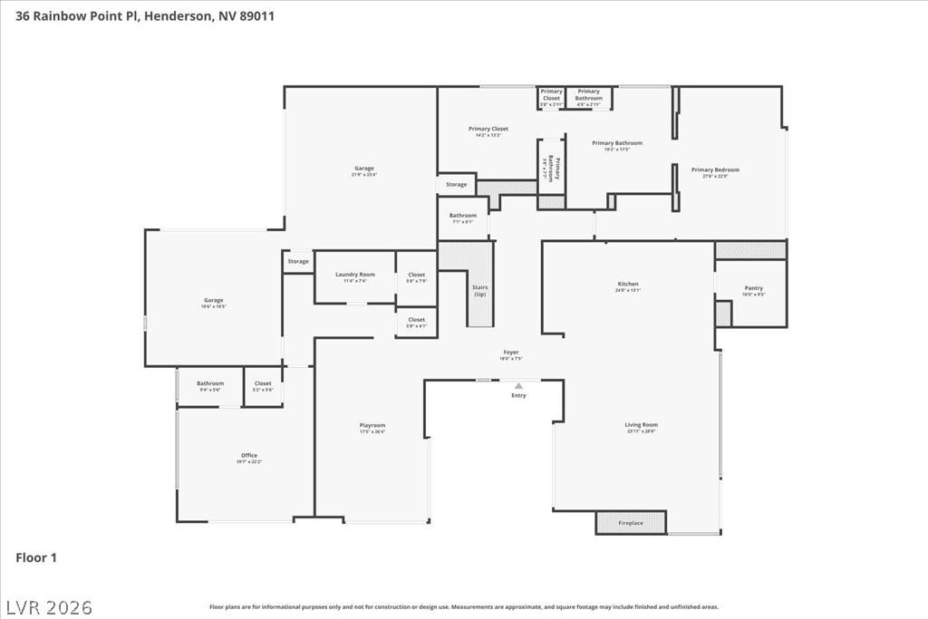 36 Rainbow Point Place Henderson NV 89011