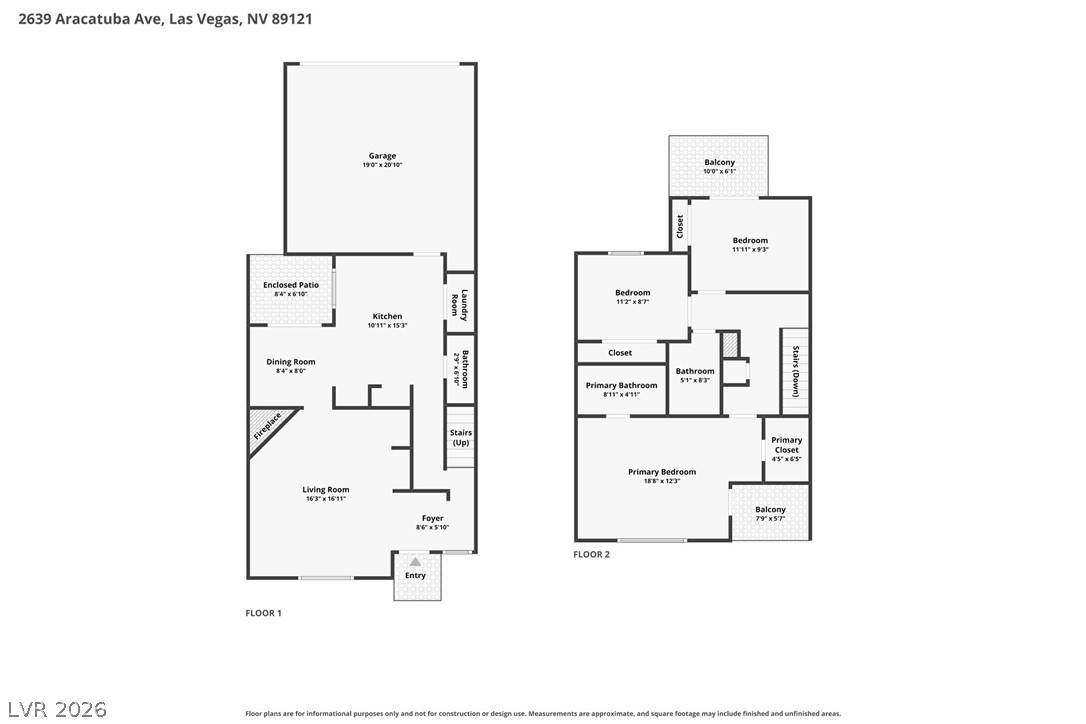 2639 Aracatuba Avenue Las Vegas NV 89121