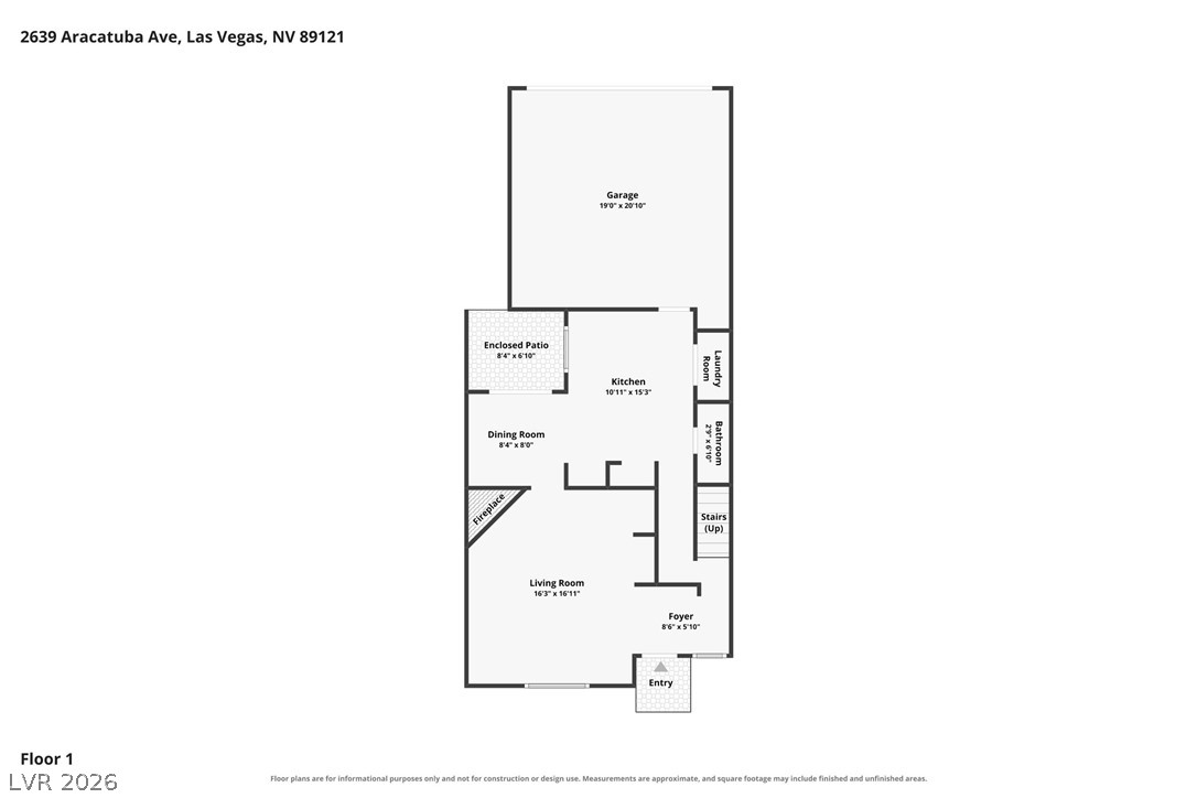 2639 Aracatuba Avenue Las Vegas NV 89121