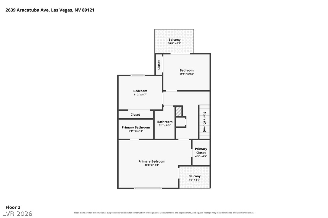 2639 Aracatuba Avenue Las Vegas NV 89121