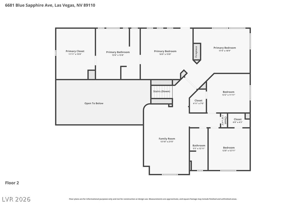 6681 Blue Sapphire Avenue Las Vegas NV 89110