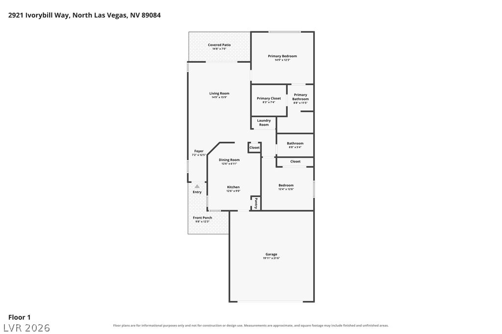 2921 Ivorybill Way North Las Vegas NV 89084