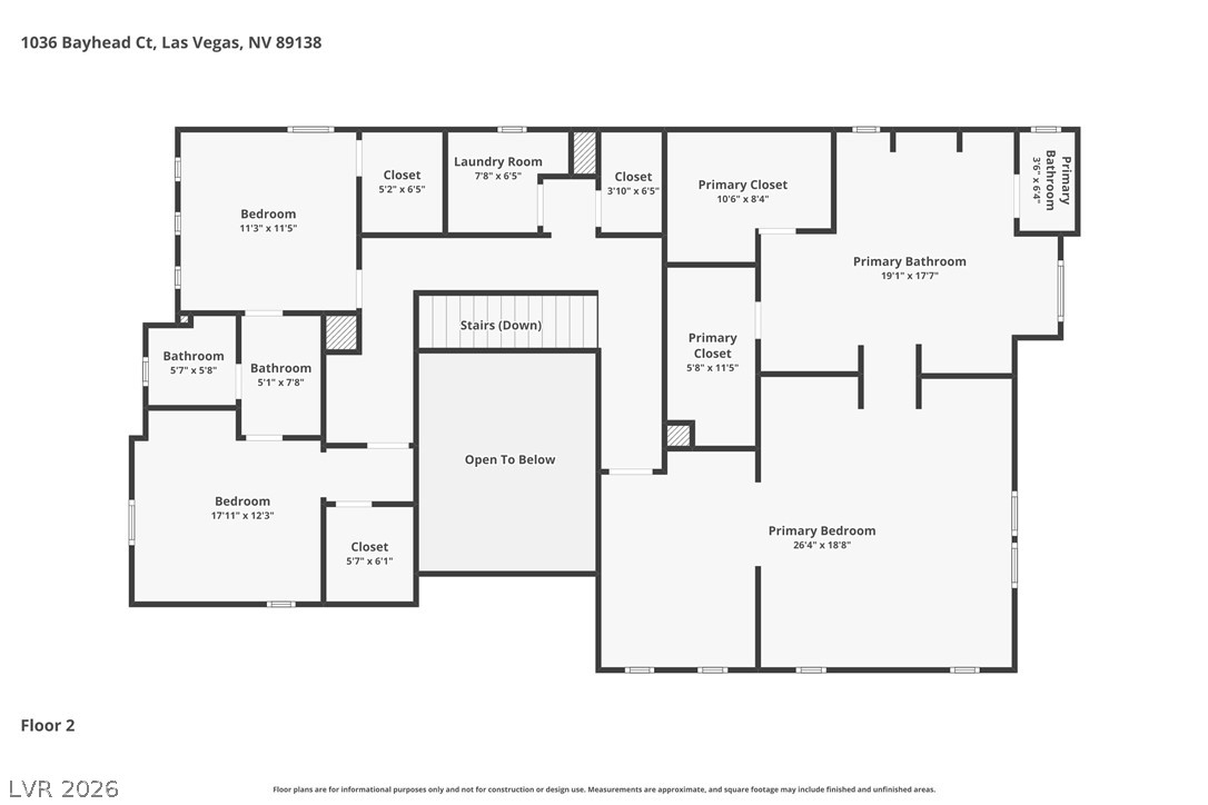 1036 Bayhead Court Las Vegas NV 89138