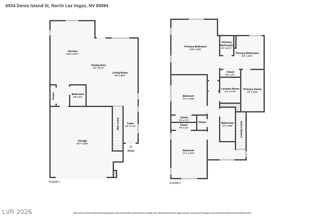 6934 Denio Island Street North Las Vegas NV 89084