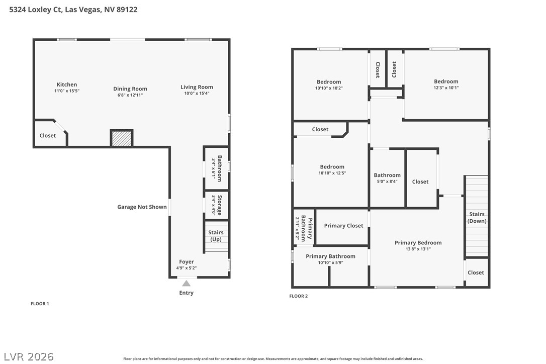 5324 Loxley Court Las Vegas NV 89122