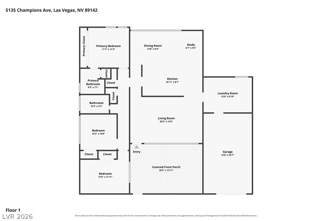 5135 Champions Avenue Las Vegas NV 89142