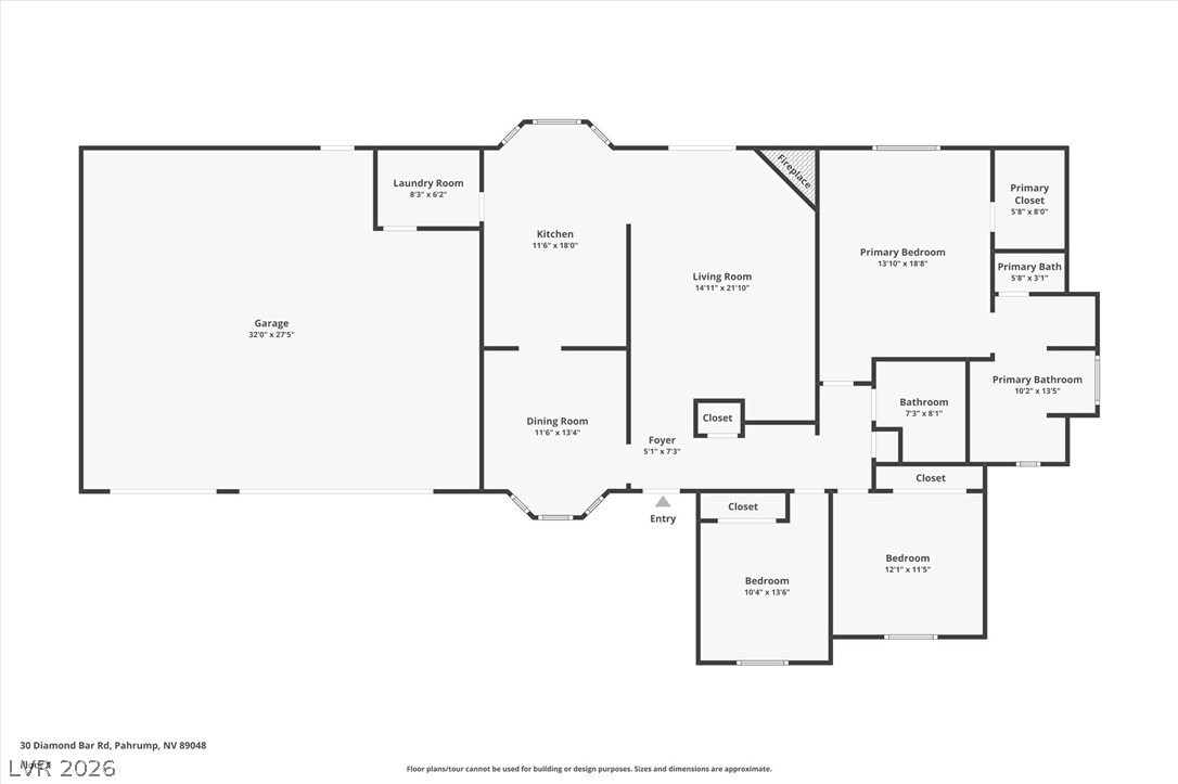 30 Diamond Bar Road Pahrump NV 89048