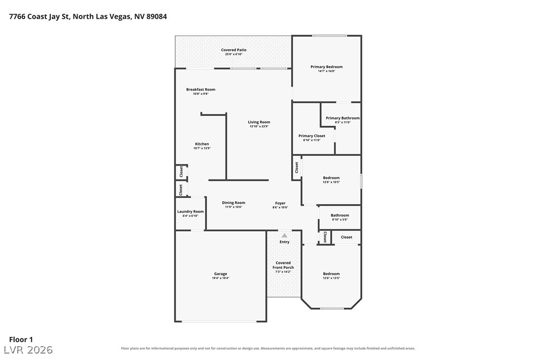 7766 Coast Jay Street North Las Vegas NV 89084