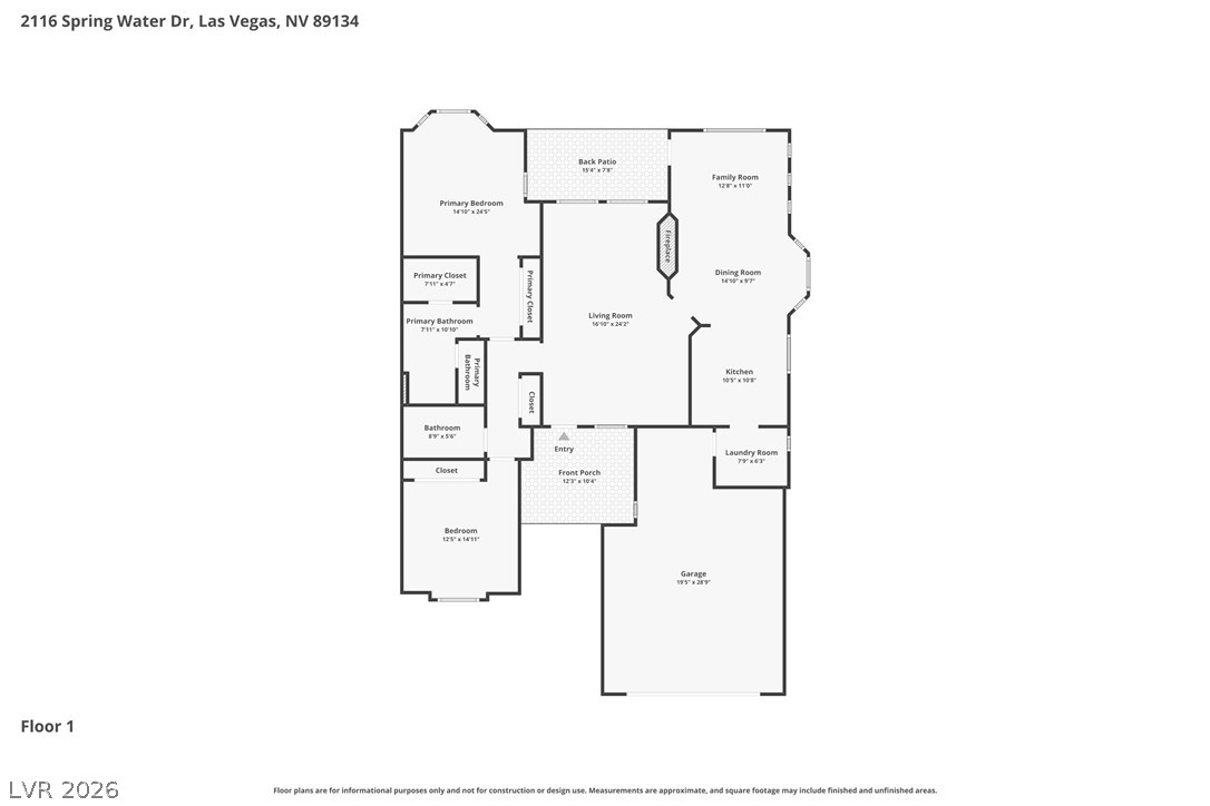 2116 Spring Water Drive Las Vegas NV 89134