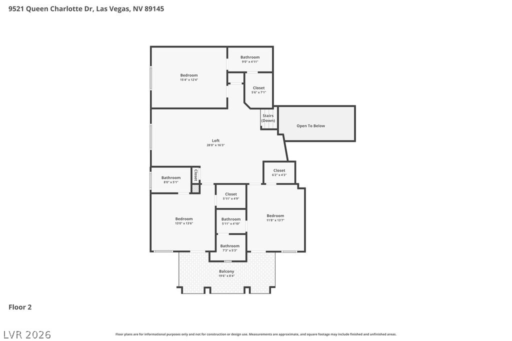 9521 Queen Charlotte Drive Las Vegas NV 89145