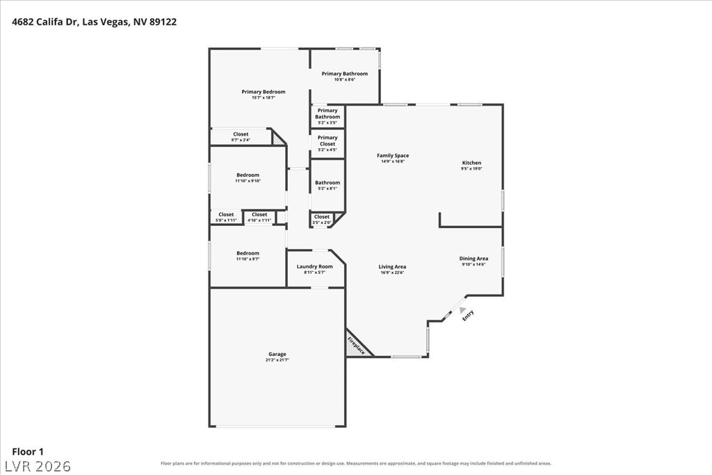 4682 Califa Drive Las Vegas NV 89122