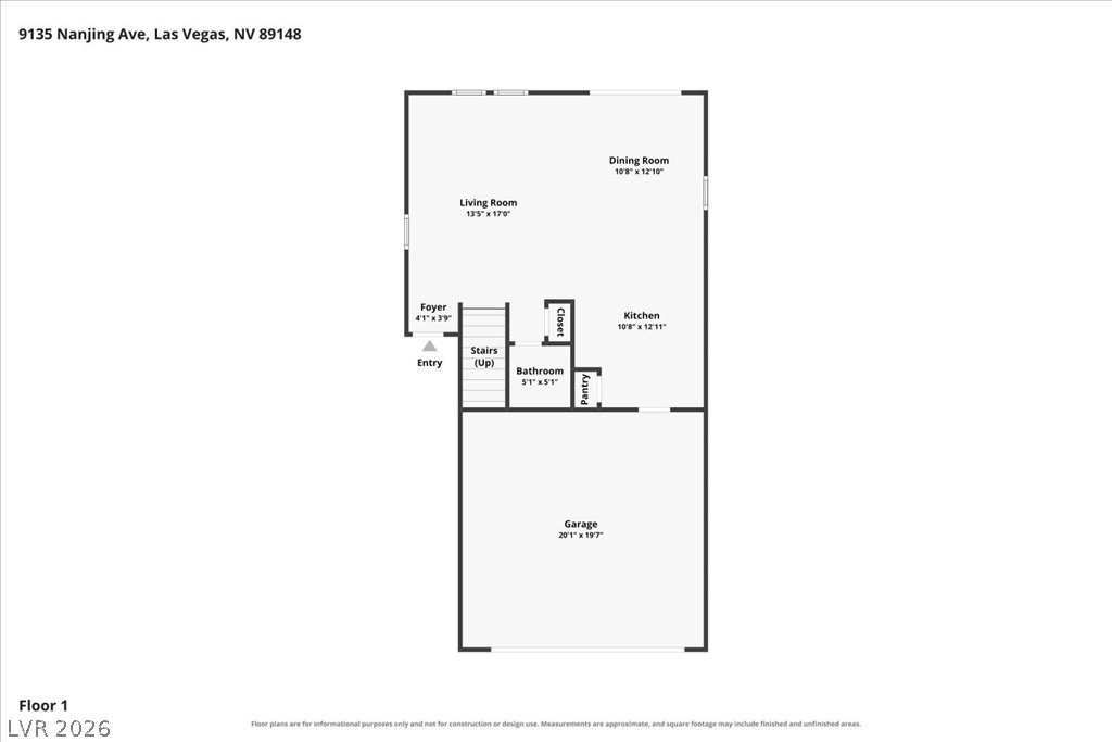 9135 Nanjing Avenue Las Vegas NV 89148