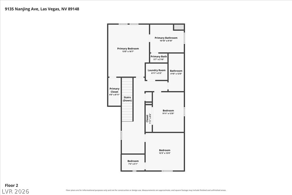 9135 Nanjing Avenue Las Vegas NV 89148