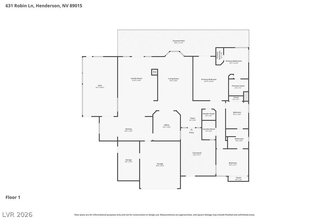 631 Robin Lane Henderson NV 89015