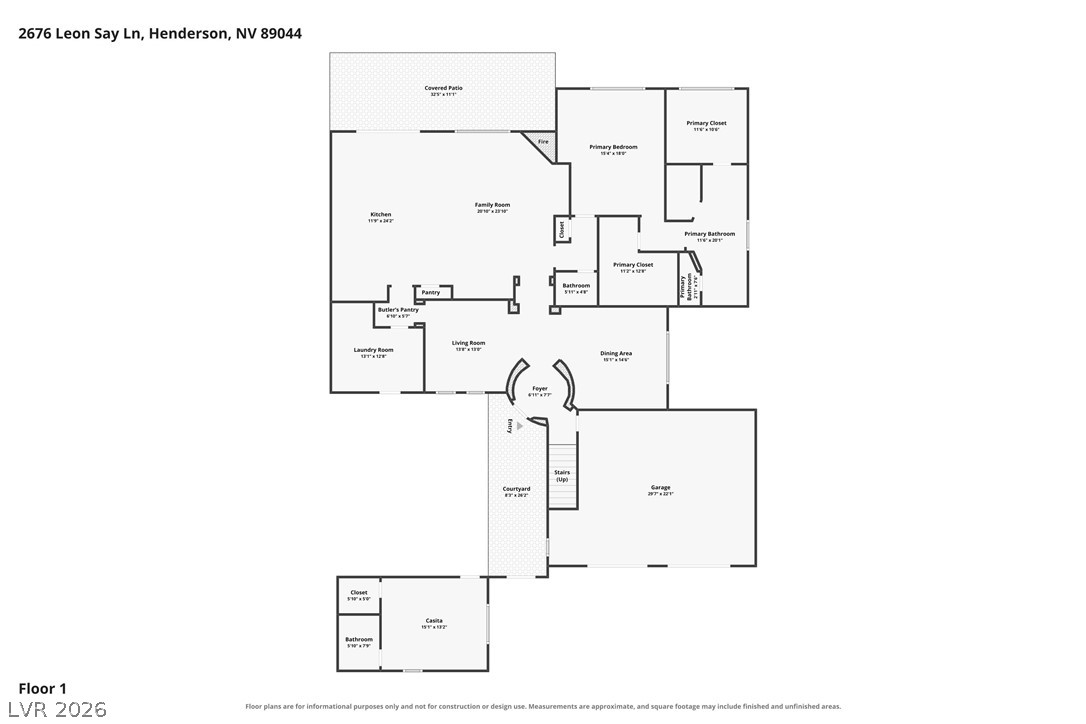 2676 Leon Say Lane Henderson NV 89044