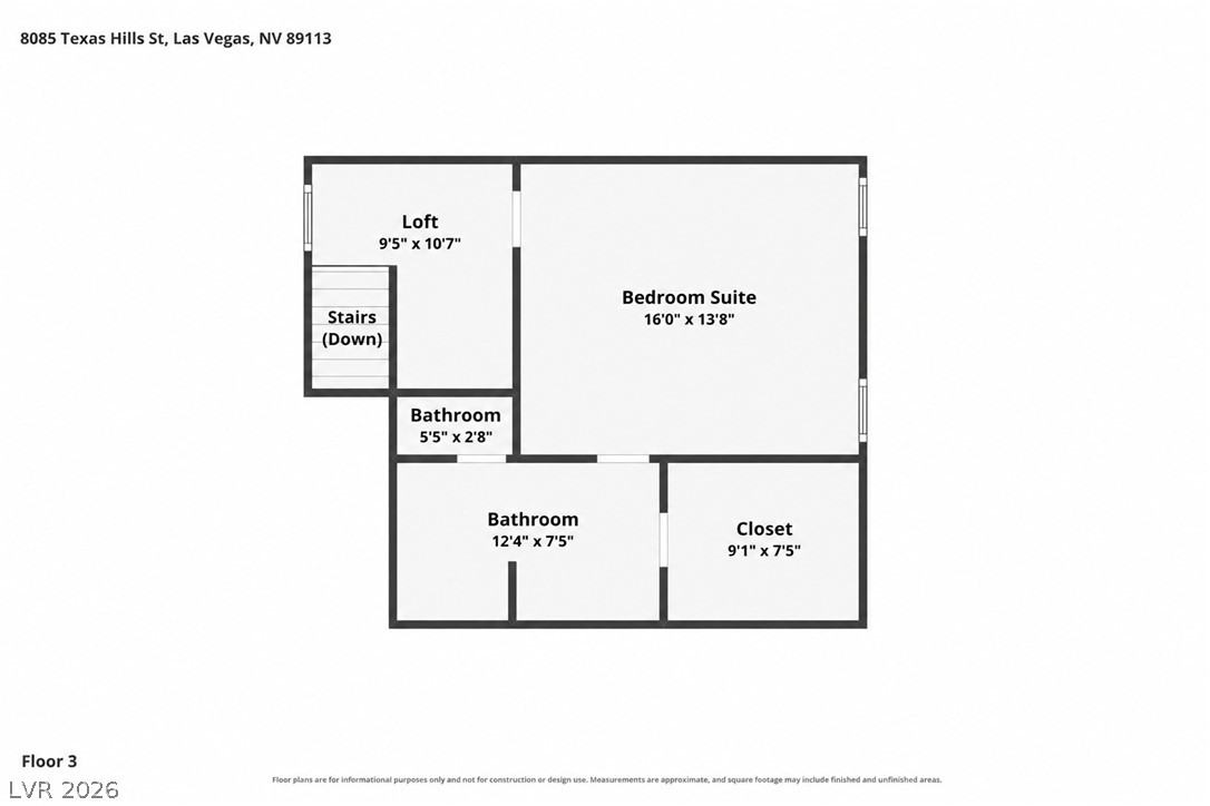 8085 Texas Hills Street Las Vegas NV 89113