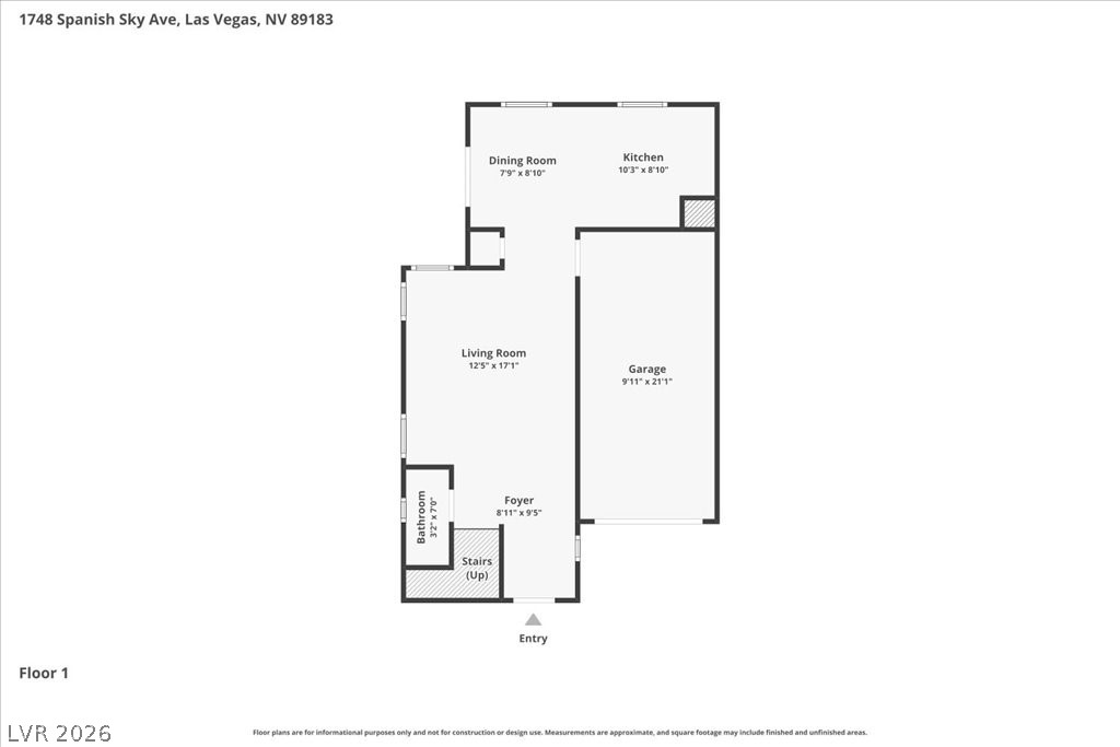 1748 Spanish Sky Avenue Las Vegas NV 89183