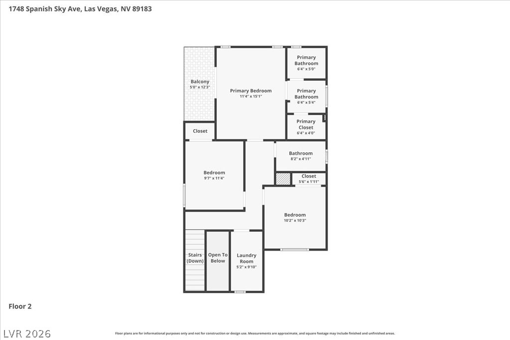 1748 Spanish Sky Avenue Las Vegas NV 89183
