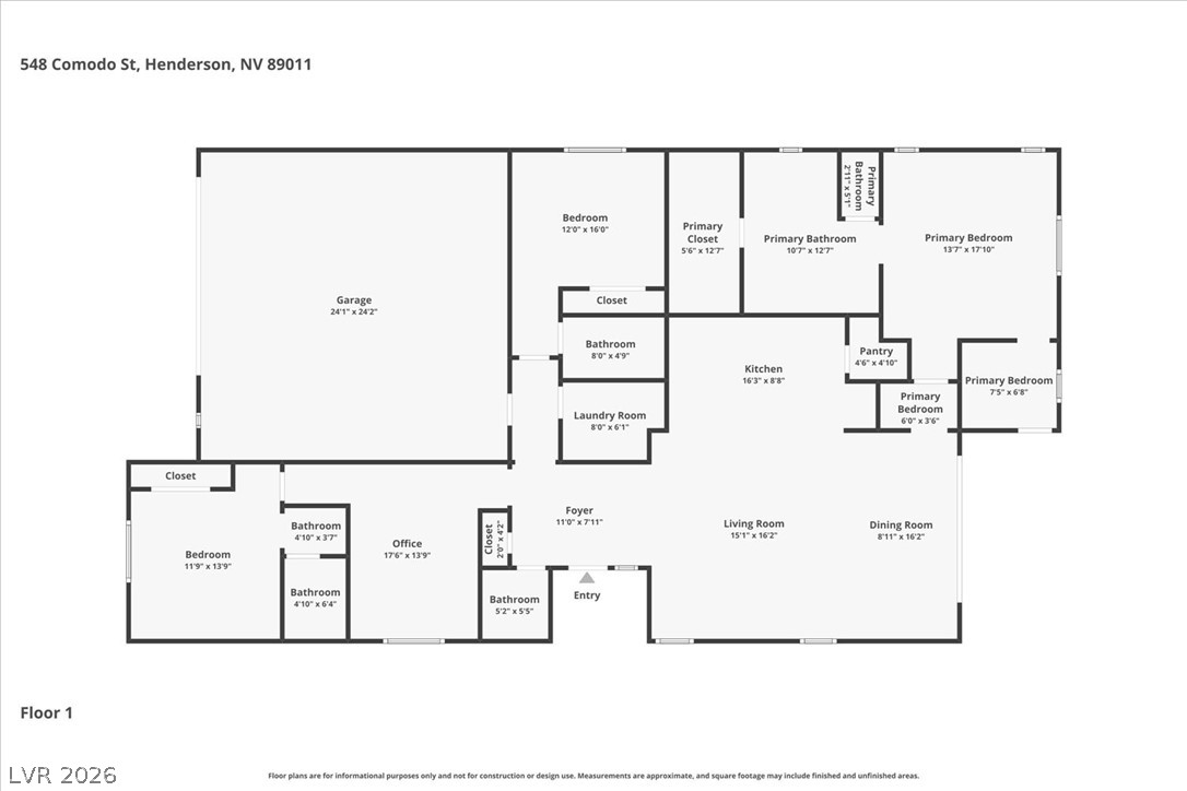 548 Comodo Street Henderson NV 89011