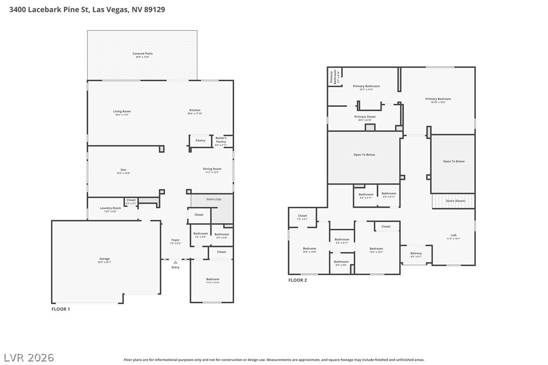 3400 Lacebark Pine Street Las Vegas NV 89129