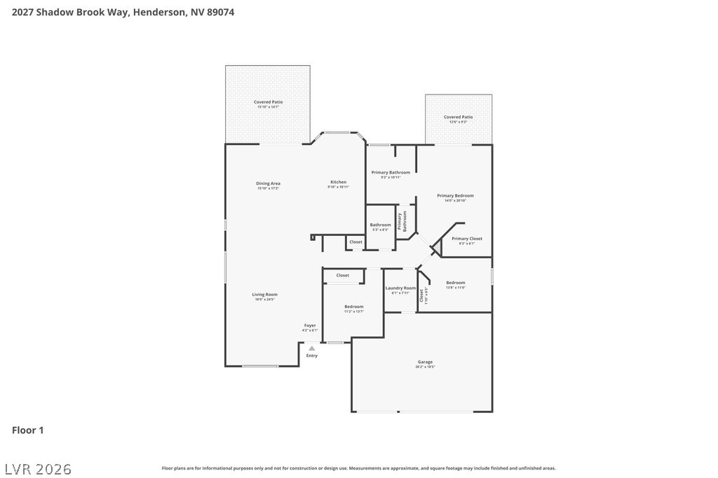 2027 Shadow Brook Way Henderson NV 89074