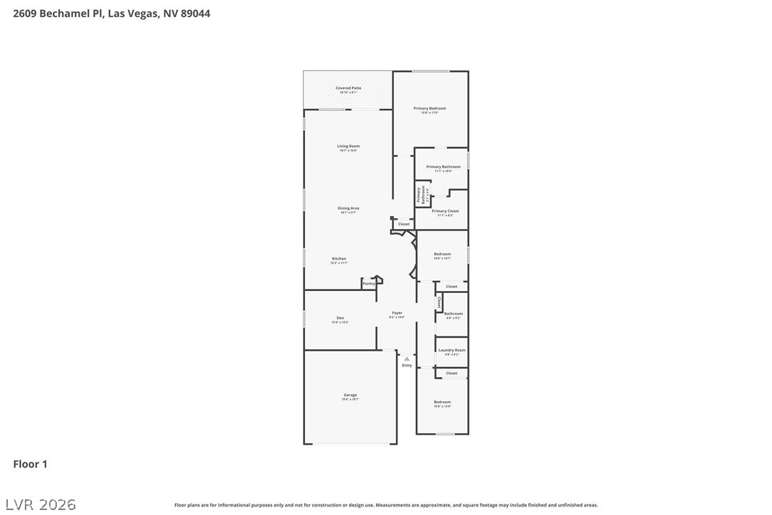 2609 Bechamel Place Henderson NV 89044