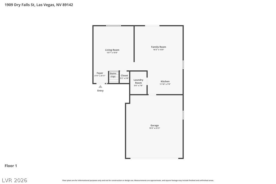 1909 Dry Falls Street Las Vegas NV 89142