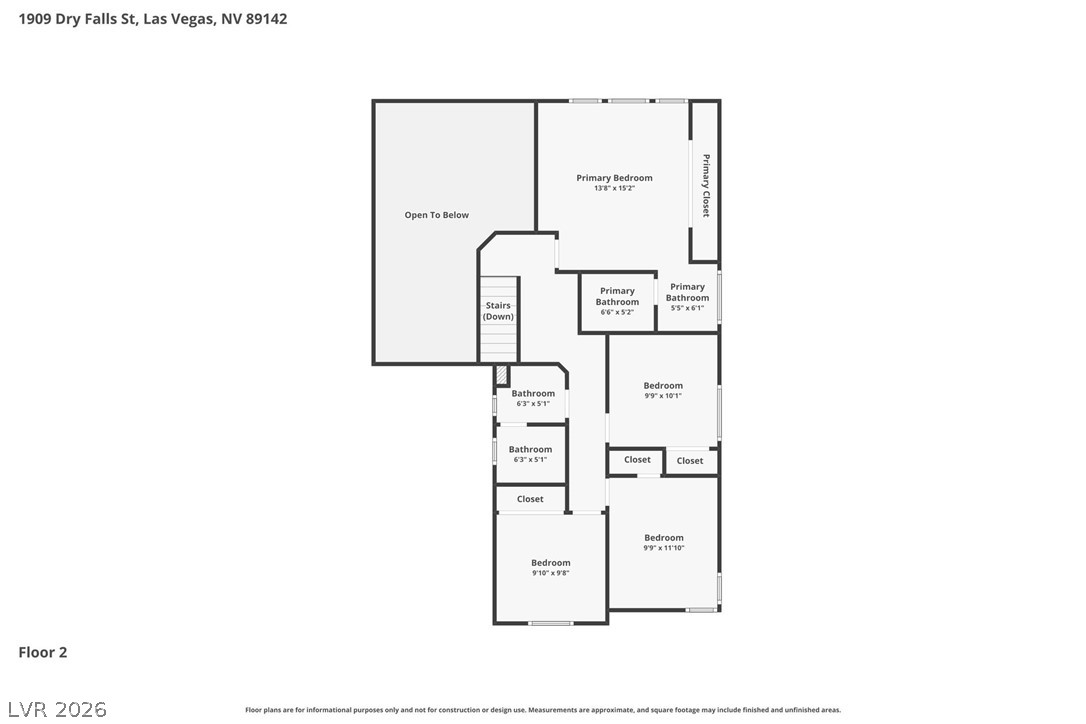1909 Dry Falls Street Las Vegas NV 89142