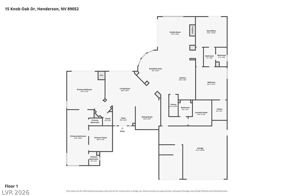 15 Knob Oak Drive Henderson NV 89052