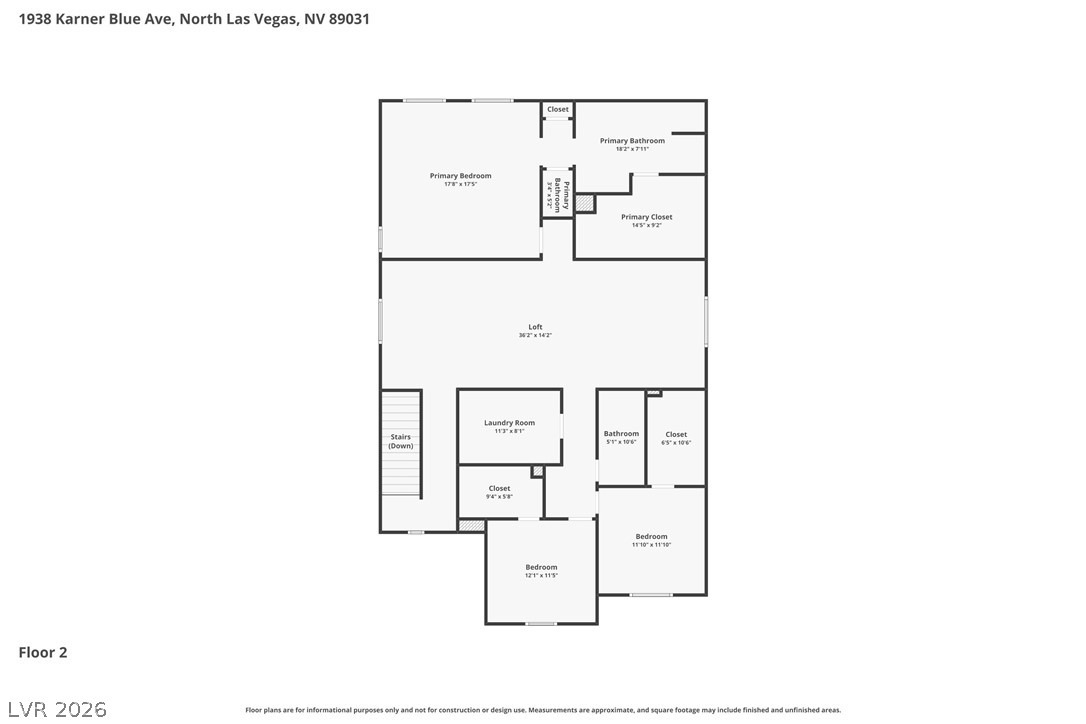 1938 Karner Blue Avenue North Las Vegas NV 89031