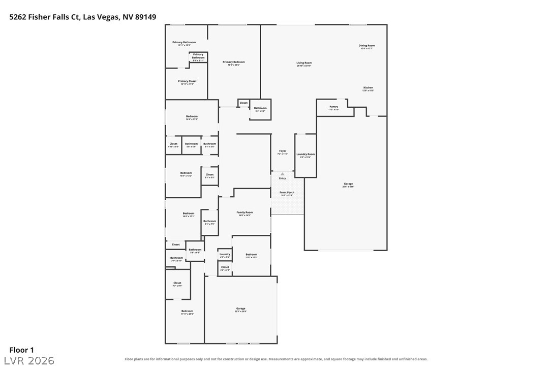 5262 Fisher Falls Court Las Vegas NV 89149
