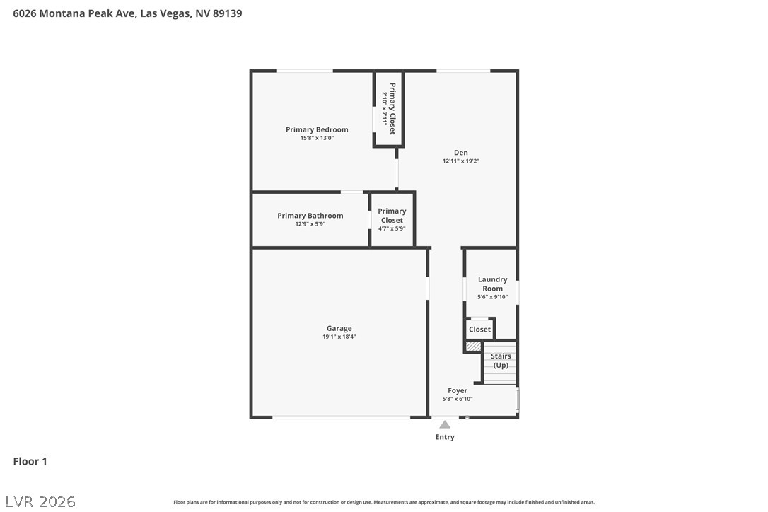 6026 Montana Peak Avenue Las Vegas NV 89139