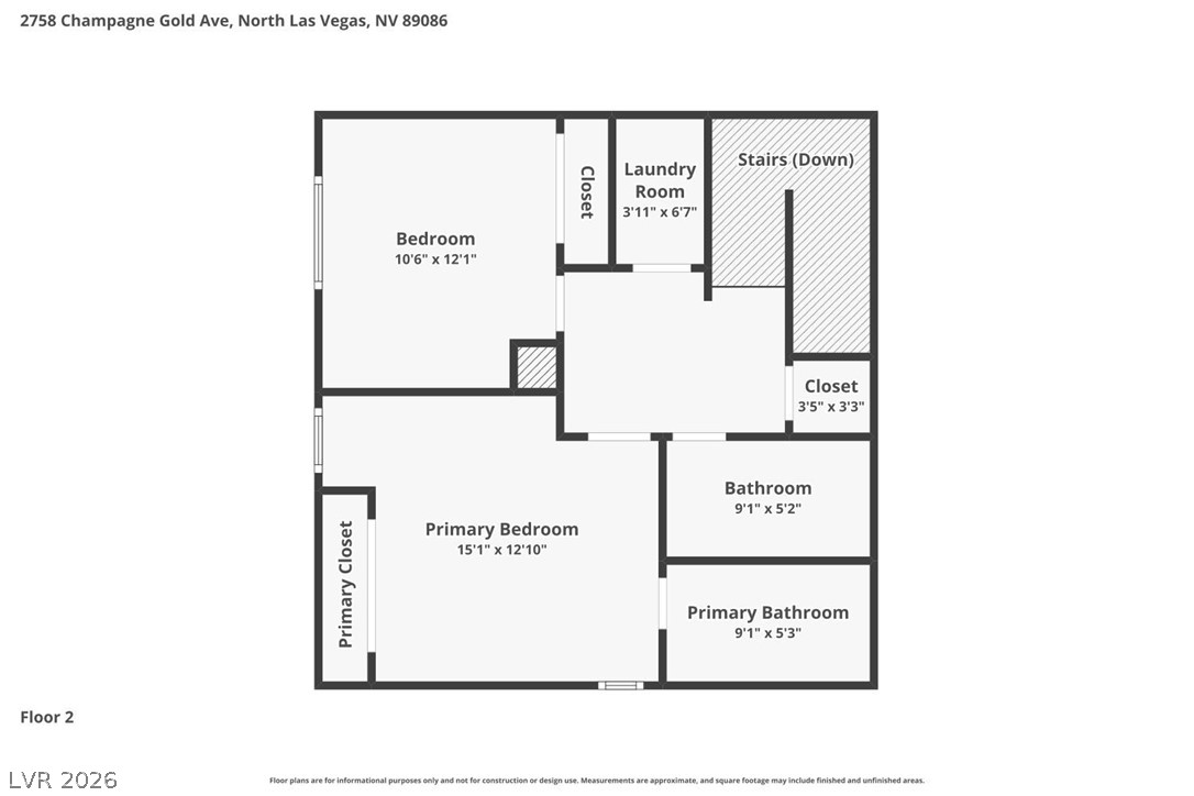 2758 Champagne Gold Avenue North Las Vegas NV 89086