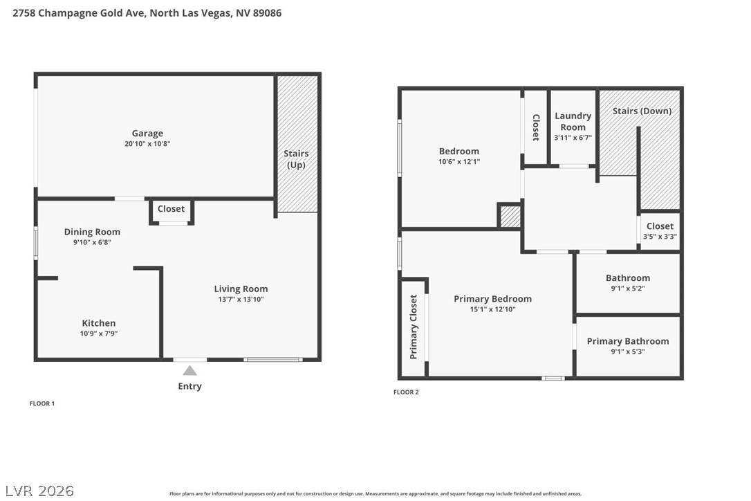 2758 Champagne Gold Avenue North Las Vegas NV 89086