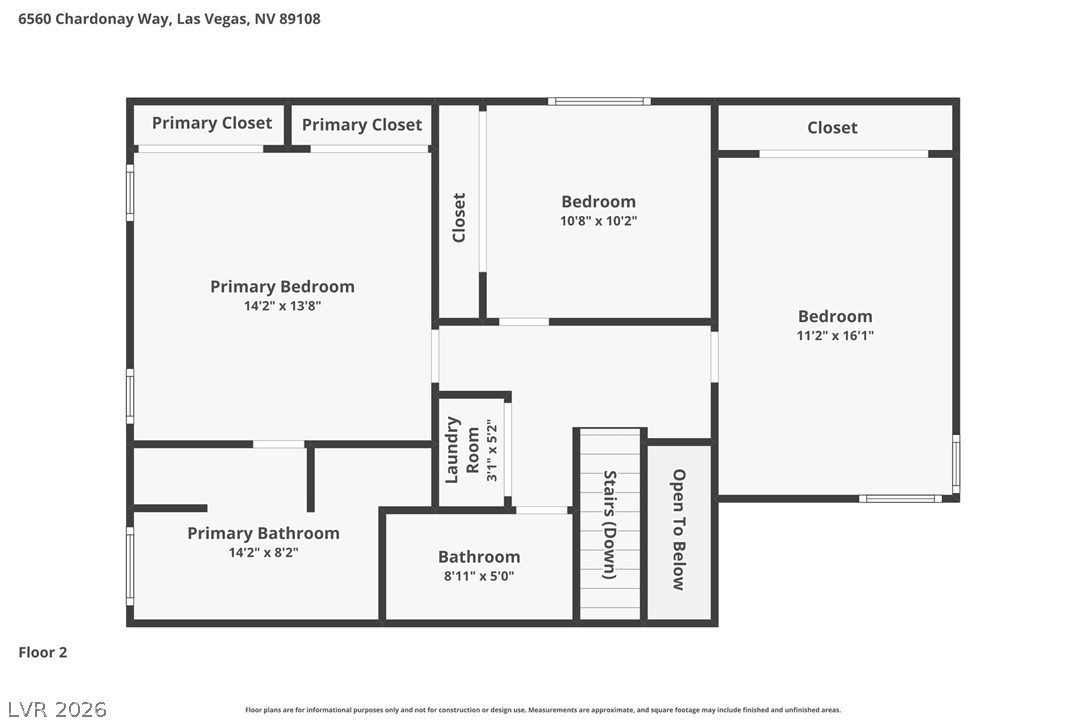 6560 Chardonay Way Las Vegas NV 89108