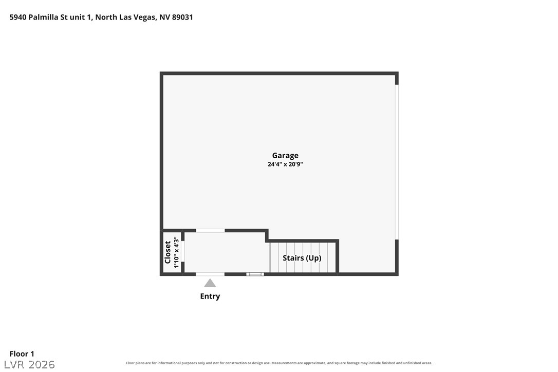 5940 Palmilla Street 1 North Las Vegas NV 89031