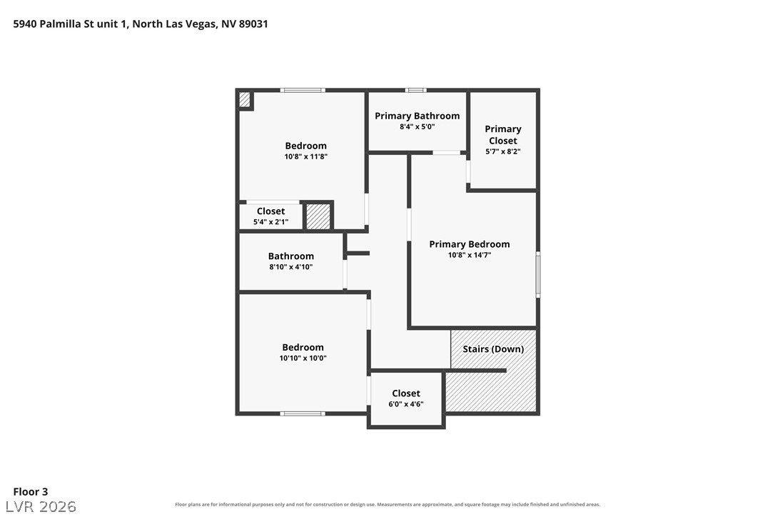 5940 Palmilla Street 1 North Las Vegas NV 89031