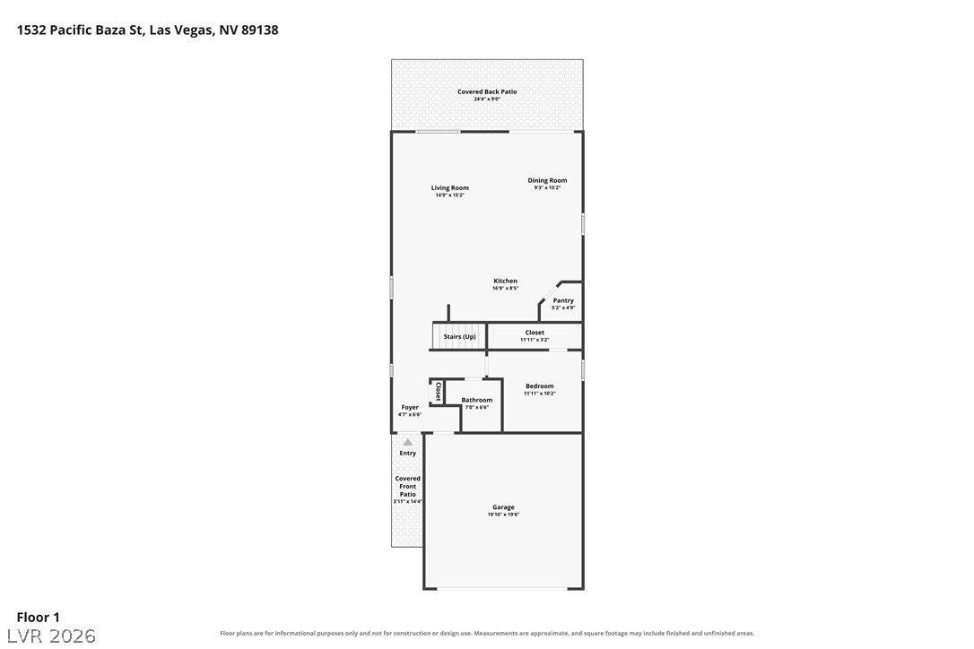 1532 Pacific Baza Street Las Vegas NV 89138