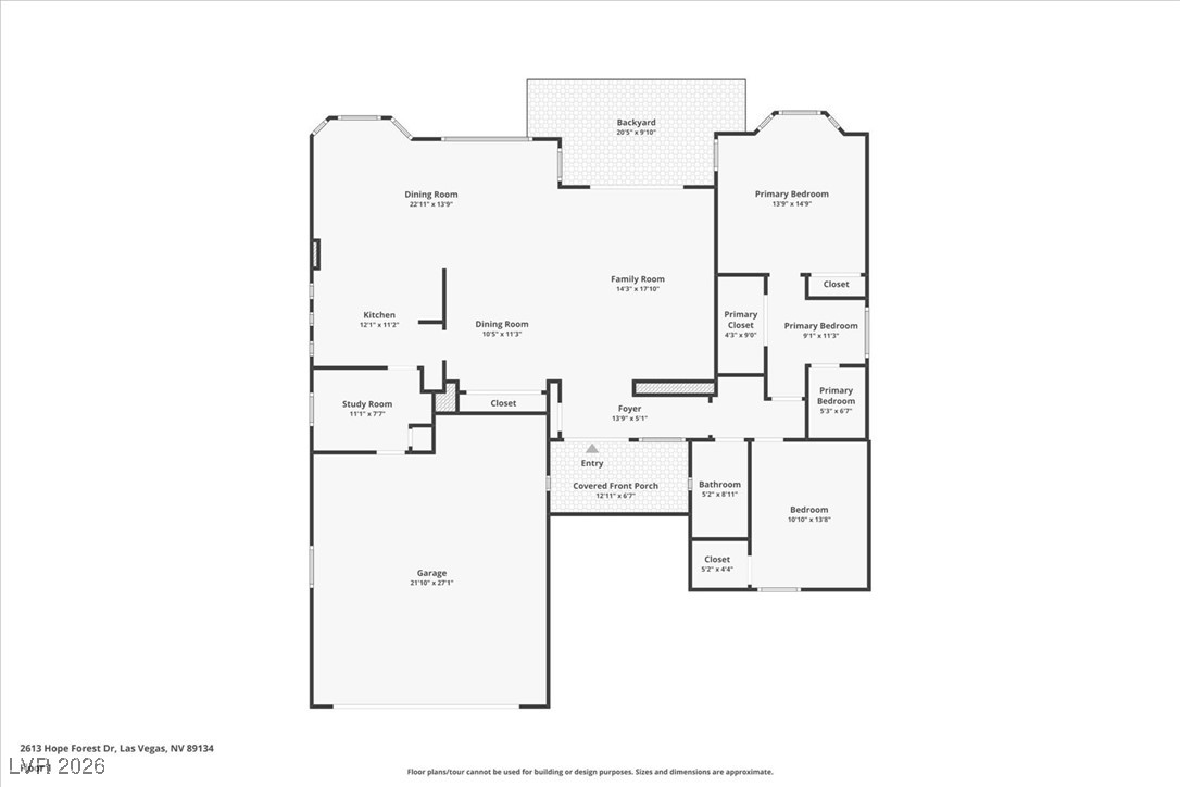 2613 Hope Forest Drive Las Vegas NV 89134