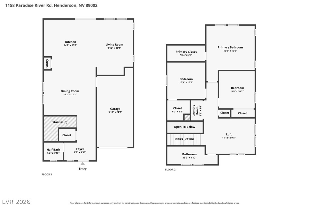 1158 Paradise River Road Henderson NV 89002