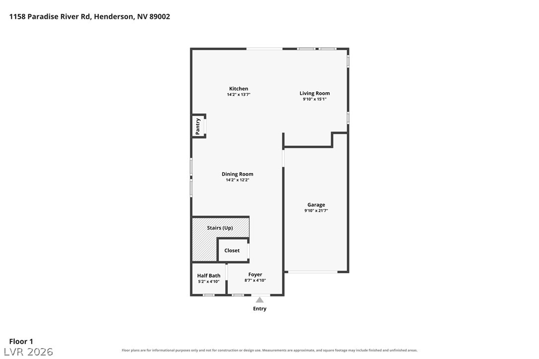 1158 Paradise River Road Henderson NV 89002