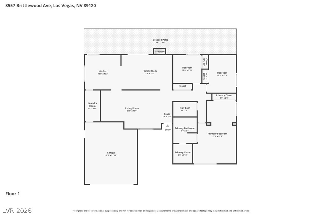 3557 Brittlewood Avenue Las Vegas NV 89120