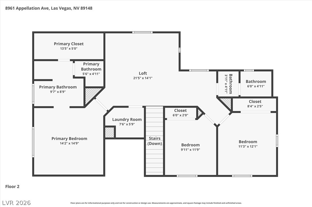 8961 Appellation Avenue Las Vegas NV 89148
