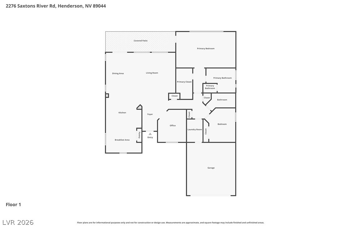 2276 Saxtons River Road Henderson NV 89044