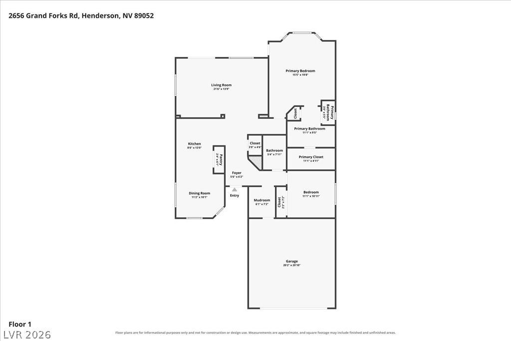2656 Grand Forks Road Henderson NV 89052