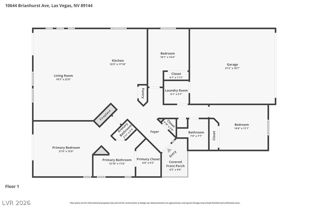 10644 Brianhurst Avenue Las Vegas NV 89144