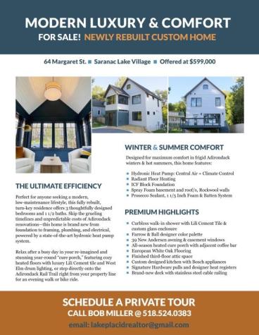 64 Margaret Street Saranac Lake NY 12983