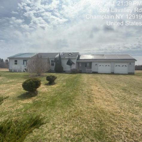 559 Lavalley Road Champlain NY 12919